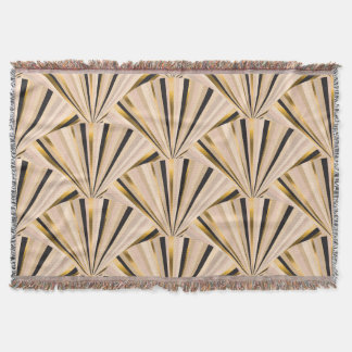 Art Deco Schalen: Geometrische Gouden Glamour Deken