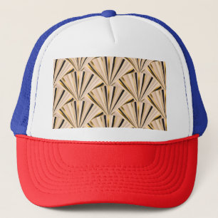Art Deco Schalen: Geometrische Gouden Glamour Trucker Pet