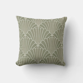 Art Deco Schelpenpatroon Kussen