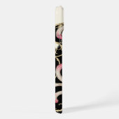 ART DECO SCHOONHEID MODE ROZE EDELSTEEN MONOGRAM iPhone HOESJE (Rechterkant)