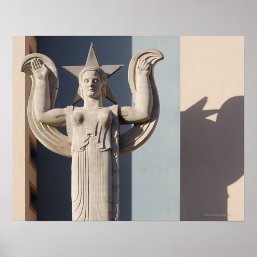 Art Deco-sculptuur op de State Fair of Texas Poster (Voorkant)