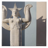 Art Deco-sculptuur op de State Fair of Texas Tegeltje (Voorkant)