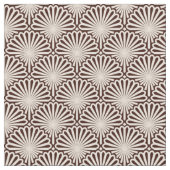 Art Deco Sea Shells Stof (Close Up)