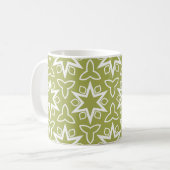 Art-deco. Seamless. Arabesisch. Vintage ill Koffiemok (Voorkant links)