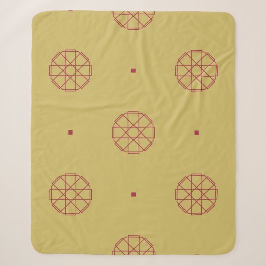 Art deco seamless pattern background abstract, ar. sherpa deken (Voorkant)