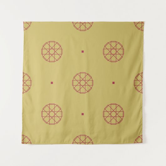 Art deco seamless pattern background. abstract, ar wandkleed (Voorkant (horizontaal))