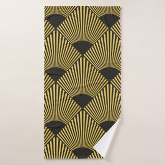 Art Deco seamless pattern Badhanddoek