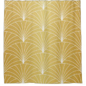 Art Deco Seamless Pattern. Geometric Styli Douchegordijn (Voorkant)