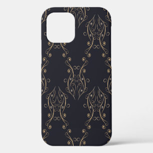 Art deco seamless pattern. Vintage background with iPhone 12 Hoesje