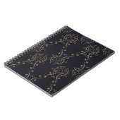 Art deco seamless pattern. Vintage background with Notitieboek (Linkerzijde)