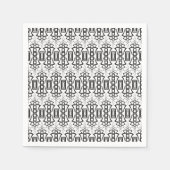 Art Deco Servet (Voorkant)