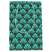 Art Deco Shell Vorm Medium Cadeauzakje (Voorkant)