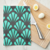 Art Deco Shell Vorm Theedoek (Quarter Fold)