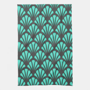 Art Deco Shell Vorm Theedoek