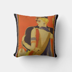 Art Deco Sierkussen "Dansend Couple"
