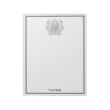 Art Deco Silver Plume Arabesque