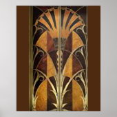 ART DECO SINGLE PANEL POSTER (Voorkant)