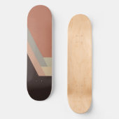 ART DECO skateboard (mauve) (Voorkant)