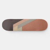 ART DECO skateboard (mauve) (Horizontaal)