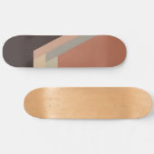 ART DECO skateboard (mauve) (Horizontaal)