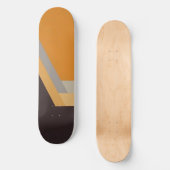 ART DECO skateboard (tangerine) (Voorkant)