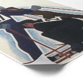 Art Deco  Ski Poster (Hoek)