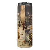 Art Déco Skyline Thermosbeker (Achterkant)