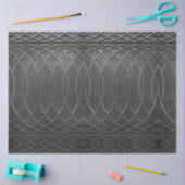 Art Deco Slate Grijs Decoupage Tissue Paper Tissuepapier (Craft)