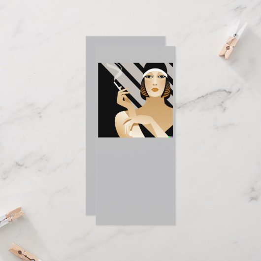 Art Deco Smoker (Voorkant / Achterkant in situ)