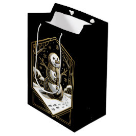 Art Deco Sneeuwman Cadeautas