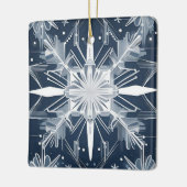 Art Deco Sneeuwvlok Ornament (Links)