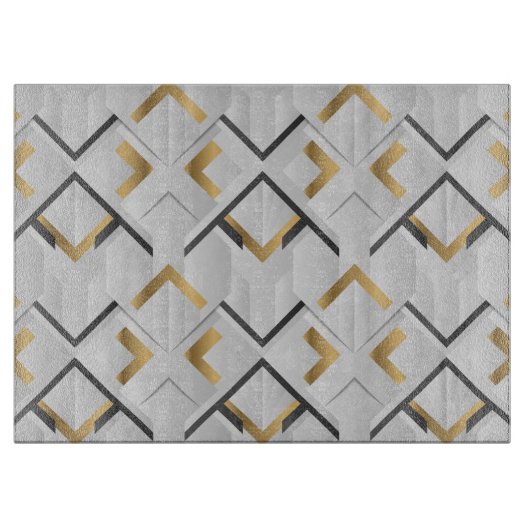 Art Deco-snijraad Snijplank (Voorkant)