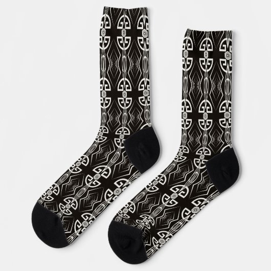 art deco sokken (Links)