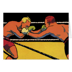Art Deco Sports Boxing, Boxers Punch