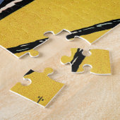  Art Deco Sports Boxing, Boxers Punch Legpuzzel (Zijkant)