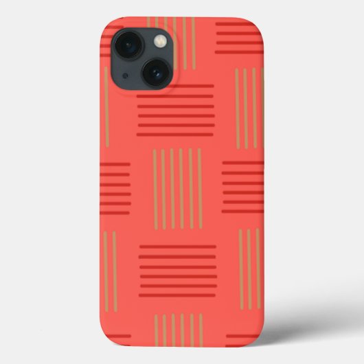 Art Deco Spring/Summer Weave Case-Mate iPhone Case (Achterkant)