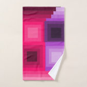 Art Deco Squares Bad Handdoek (Handdoek)