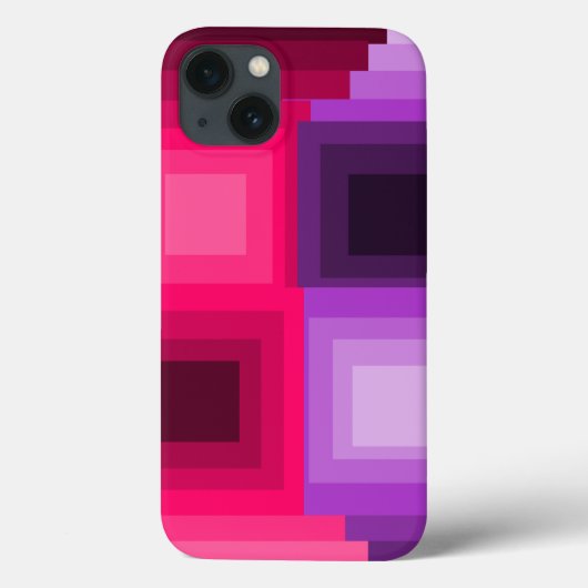 Art Deco Squares Case-Mate iPhone Case (Achterkant)