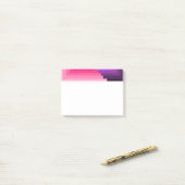 Art Deco Squares Post-it® Notes (Op bureau)
