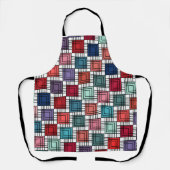 Art Deco Squares Schort (Voorkant)