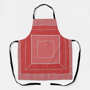 Art Deco Squares Schort