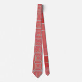 Art Deco Squares Stropdas (Voorkant)