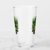 Art Deco St Patricks Dag Glas (Links)