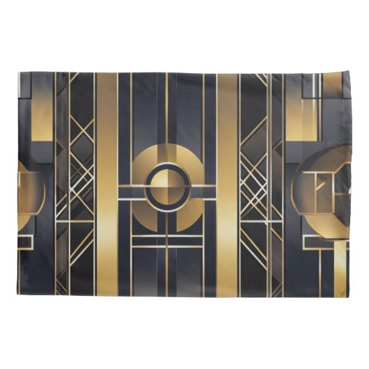 Art Deco Standaard Kussensloop (Achterkant)