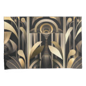 Art Deco Standaard Pair Kussenslopen (Voorkant-Rechts)