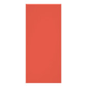 Art Deco Stapelde Monogram Logo op koraal Reclamekaart (Achterkant)