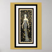 Art Deco Star Poster (Voorkant)