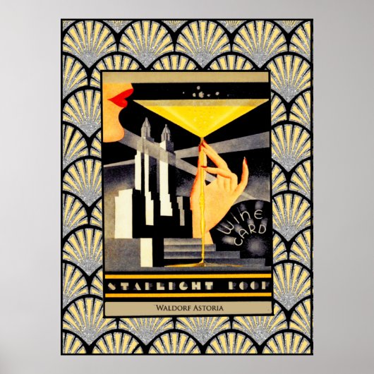 Art Deco Starlight Roof Poster (Voorkant)