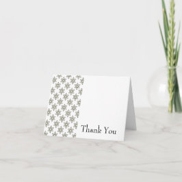 Art Deco Stars Hartelijk dank Kaart