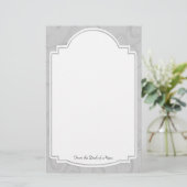 Art Deco Stationery Briefpapier (Staand voorkant)